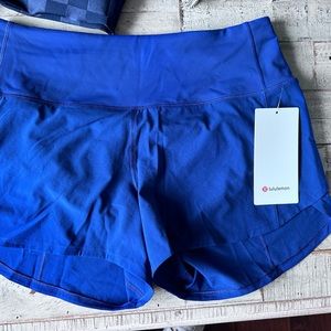 Lululemon speed up shorts HR Lined size 8
